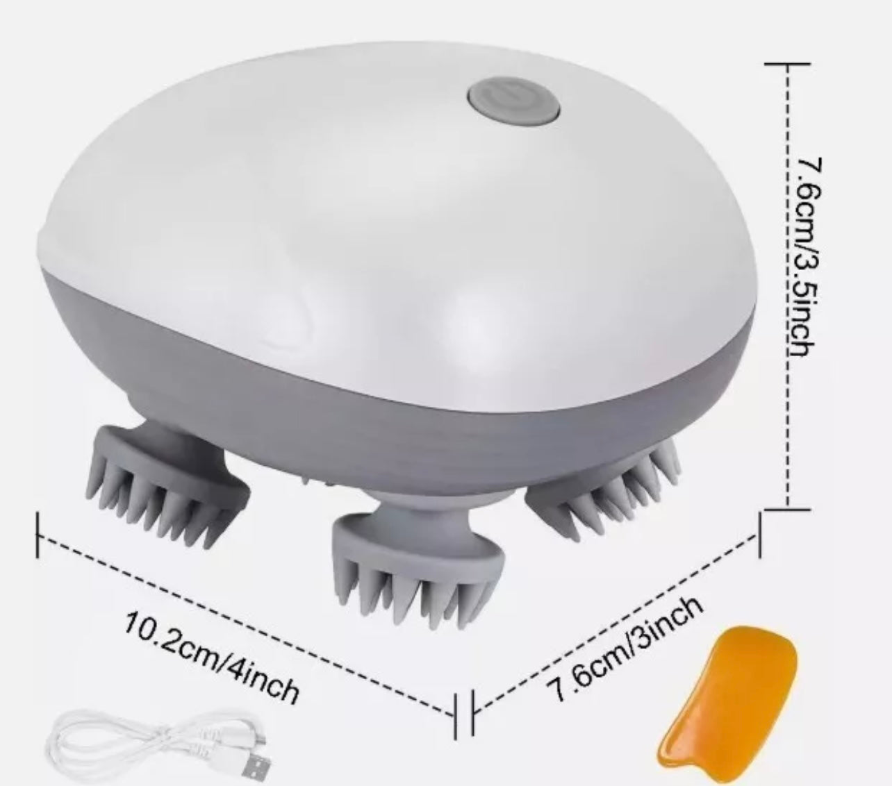 Massager Electric Cat Body Health Care Relax Deep Tissue Head Scalp Kneading UK