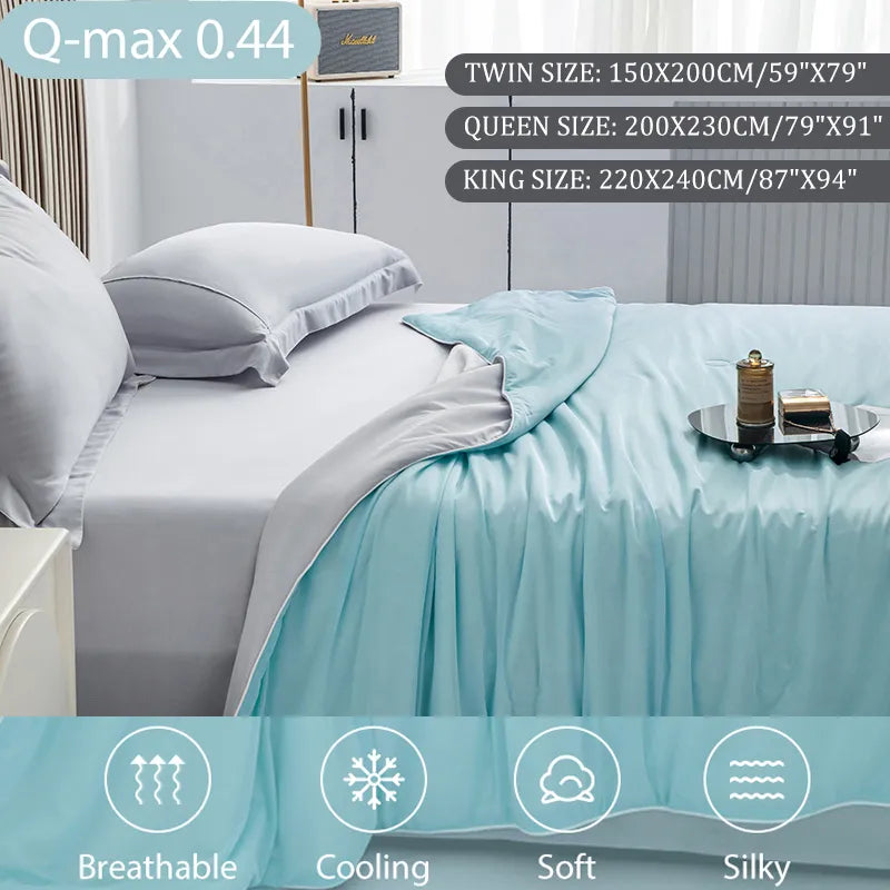 Cooling Blankets Smooth -Air Condition Comforter
