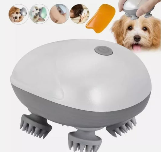 Massager Electric Cat Body Health Care Relax Deep Tissue Head Scalp Kneading UK